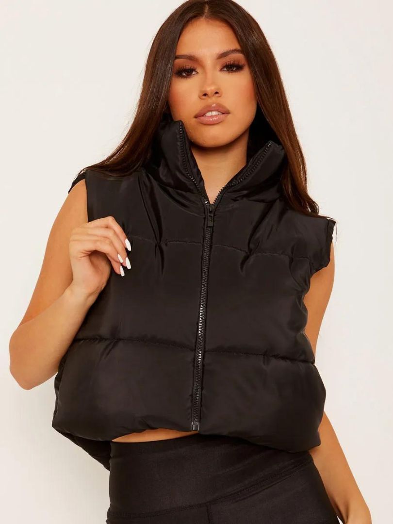 Bubble Waistcoat Black